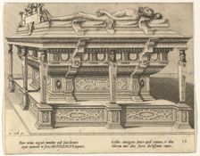 Cœnotaphiorum (18), 1563. Creators: Johannes van Doetecum I, Lucas van Doetecum