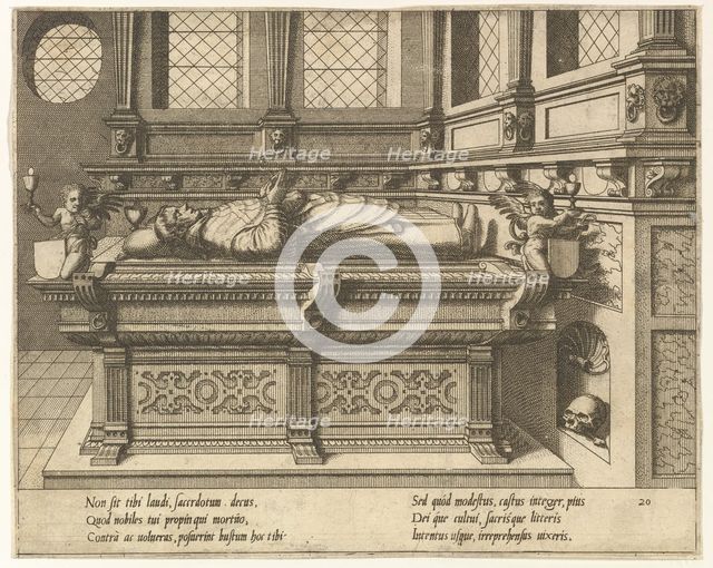 Cœnotaphiorum (20), 1563. Creators: Johannes van Doetecum I, Lucas van Doetecum.