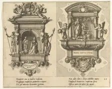 Cœnotaphiorum (22), 1563. Creators: Johannes van Doetecum I, Lucas van Doetecum