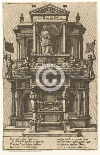 Cœnotaphiorum (24), 1563. Creators: Johannes van Doetecum I, Lucas van Doetecum.