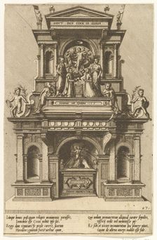 Cœnotaphiorum (27), 1563. Creators: Johannes van Doetecum I, Lucas van Doetecum