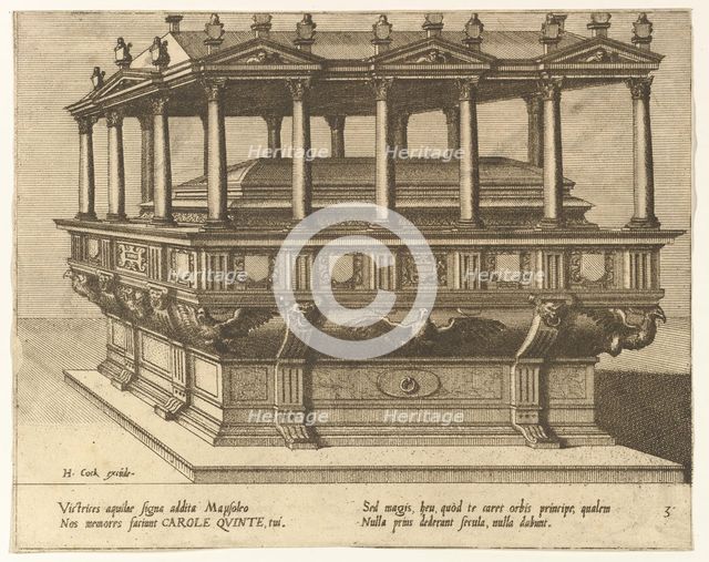 Cœnotaphiorum (3), 1563. Creators: Johannes van Doetecum I, Lucas van Doetecum.