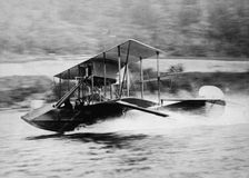 G.M. Heckscher's Curtiss Flying Boat [60 m.p.h.], between c1910 and c1915. Creator: Bain News Service