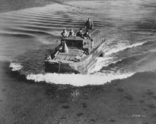 GMC DUKW amphibious vehicle, Fort Sheridan, Illinois, USA, 1940s