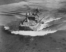 GMC DUKW amphibious vehicle, Fort Sheridan, Illinois, USA, 1940s
