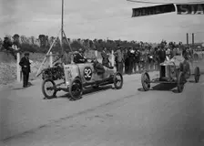 GN Kim II of Archie Frazer-Nash and AC of JA Joyce, Southsea Speed Carnival, Hampshire. 1922. Artist: Bill Brunell