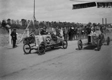 GN Kim II of Archie Frazer-Nash and AC of JA Joyce, Southsea Speed Carnival, Hampshire. 1922. Artist: Bill Brunell