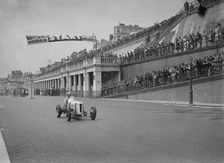 GN of Frazer-Nash leaving the starting line in the Brighton Speed Trials, 1938. Artist: Bill Brunell