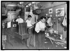 G.N. Press Car, between 1913 and 1918. Creator: Harris & Ewing