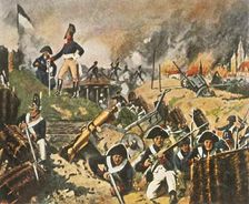 Gneisenau and Nettelbeck on the ramparts of Kolberg, 1807, (1936). Creator: Unknown