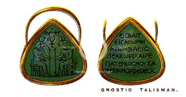 Gnostic Talisman, 1923. Artist: Unknown