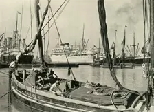 "Go Below the Bridges in One of the Port of London Authority's Launches and Visit Dockland... 1937 Creator: Fox