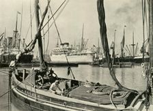 "Go Below the Bridges in One of the Port of London Authority's Launches and Visit Dockland... 1937 Creator: Fox