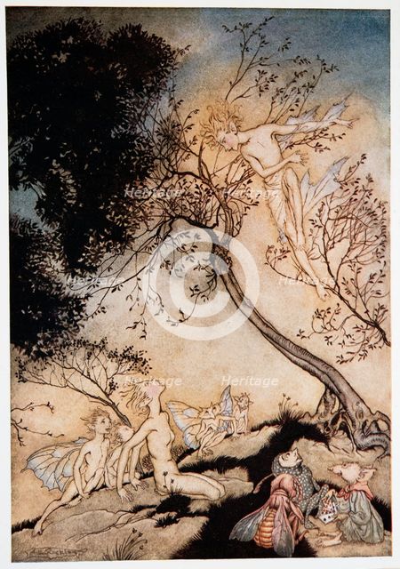 Go bring the rabble, O'er whom I give thee power, here to this place, Frontispiece, 1926.