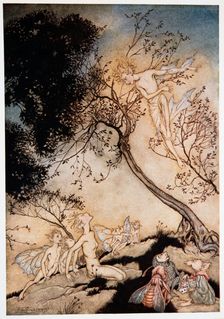 Go bring the rabble, O'er whom I give thee power, here to this place, Frontispiece, 1926