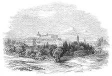 Gotha - from His Royal Highness Prince Albert's drawing, 1845. Creator: W. J. Linton