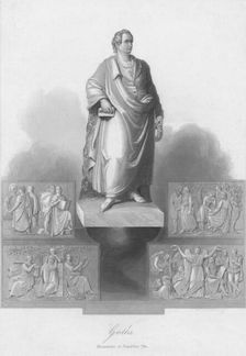 Göthe mid-late 19th century. Creator: Albert Henry Payne