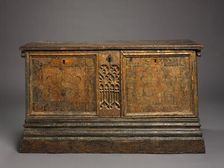 Gothic Marriage Chest, c. 1500. Creator: Unknown