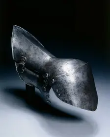 Gothic Mitten Gauntlet, c. 1450. Creator: Unknown