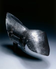 Gothic Mitten Gauntlet, c. 1450. Creator: Unknown