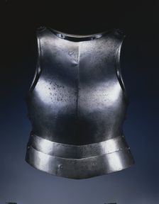 Gothic Breastplate and Taces, c. 1475-1500. Creator: Unknown