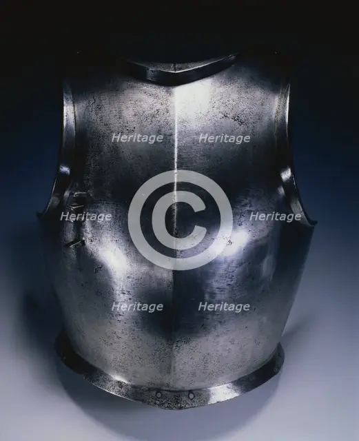 Gothic Breastplate , c. 1490-1500. Creator: Domenico dei Barini (Italian, 1492-c. 1516), possibly by.