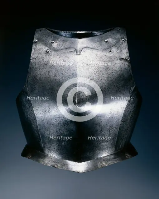 Gothic Breastplate, c. 1540. Creator: Unknown.