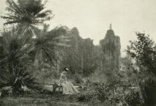 Gothic Ruin in Barrackpore Garden, c1870 (1925). Creator: Unknown