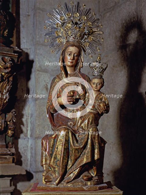 Gothic Virgin known as 'the Patron'.