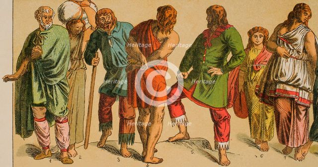 Goths, Germanic peoples, 1882.  Creator: Unknown.