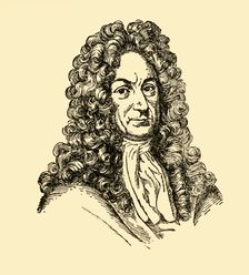 Gottfried Wilhelm Leibniz (1933). Creator: Unknown