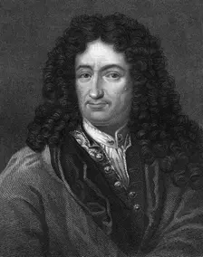 Gottfried Wilhelm von Leibniz, German philosopher and mathematician, (1836).Artist: B Holl