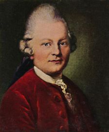 Gotthold Ephraim Lessing 1729-1781. - Gemälde von Anton Graff 1934. Creator: Unknown