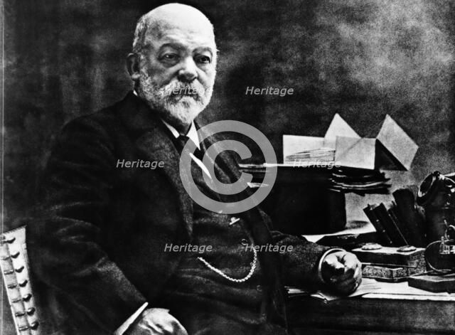 Gottlieb Daimler, 1899. Artist: Unknown