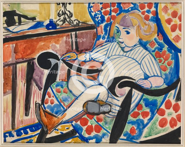 Gouache, ca. 1916. Creator: Henry Lyman Saÿen.