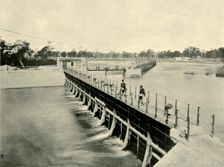 Goulburn Weir, Wahring 1901. Creator: Unknown