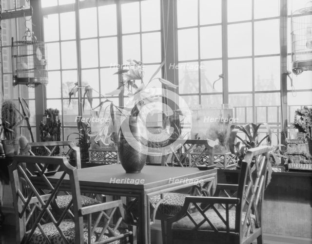 Gould, Jay, Mrs., apartment, 1929 Nov. Creator: Arnold Genthe.