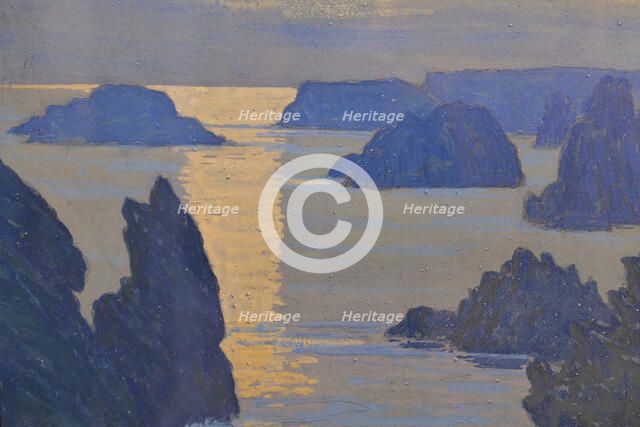 Goulphar, reflets jaunes. Creator: Auburtin, Jean Francis (1866-1930).