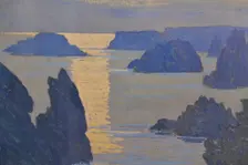Goulphar, reflets jaunes. Creator: Auburtin, Jean Francis (1866-1930)