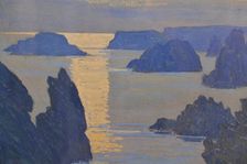 Goulphar, reflets jaunes. Creator: Auburtin, Jean Francis (1866-1930)