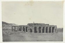 Gournah, Tombeau d'Osymandias; Thèbes, 1849/51, printed 1852. Creator: Maxime du Camp
