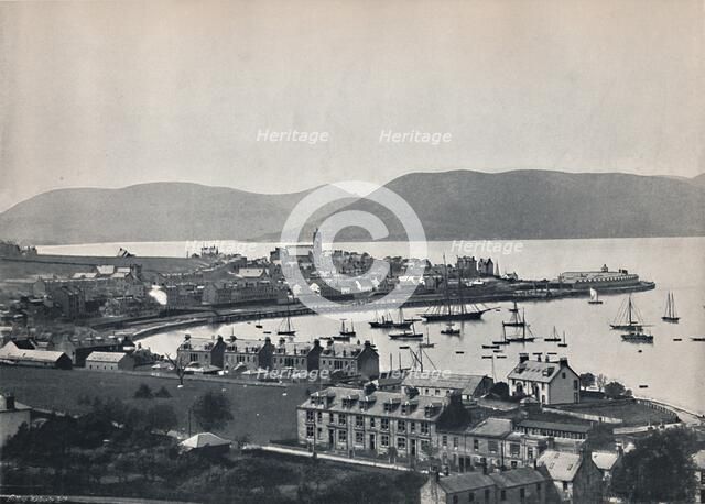 'Gourock - The Town and the Harbour', 1895. Artist: Unknown.