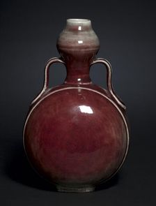 Gourd Flask: Lang Ware, 1662-1722. Creator: Unknown