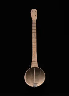 Gourd head banjo, ca. 1859. Creator: Unknown