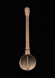 Gourd head banjo, ca. 1859. Creator: Unknown