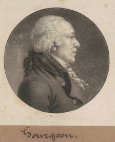 Gourgeon, 1807. Creator: Charles Balthazar Julien Févret de Saint-Mémin