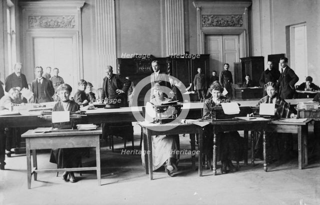 Gov't offices, Vilna, between c1915 and c1920. Creator: Bain News Service.