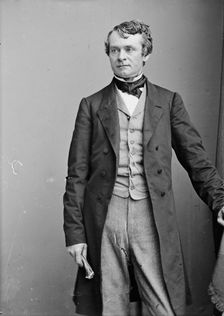Governor Andrew Curtin of Pennsylvania, between 1855 and 1865. Creator: Unknown