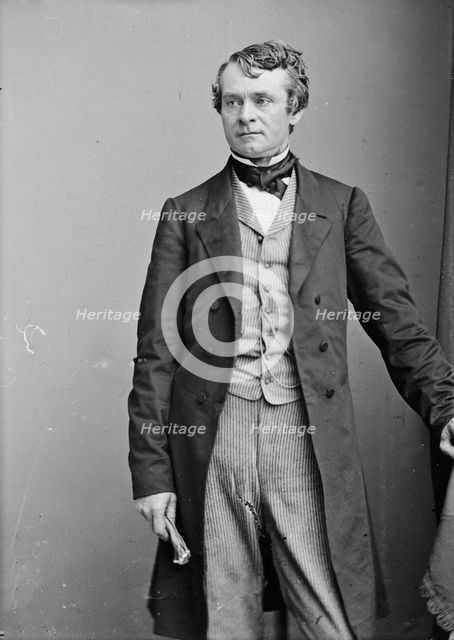 Governor Andrew Curtin of Pennsylvania, between 1855 and 1865. Creator: Unknown.