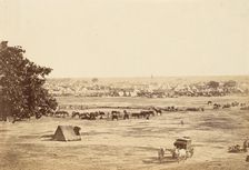 Governor General's and Commander in Chief's Camp, Jullundur, 1858-61. Creator: Unknown